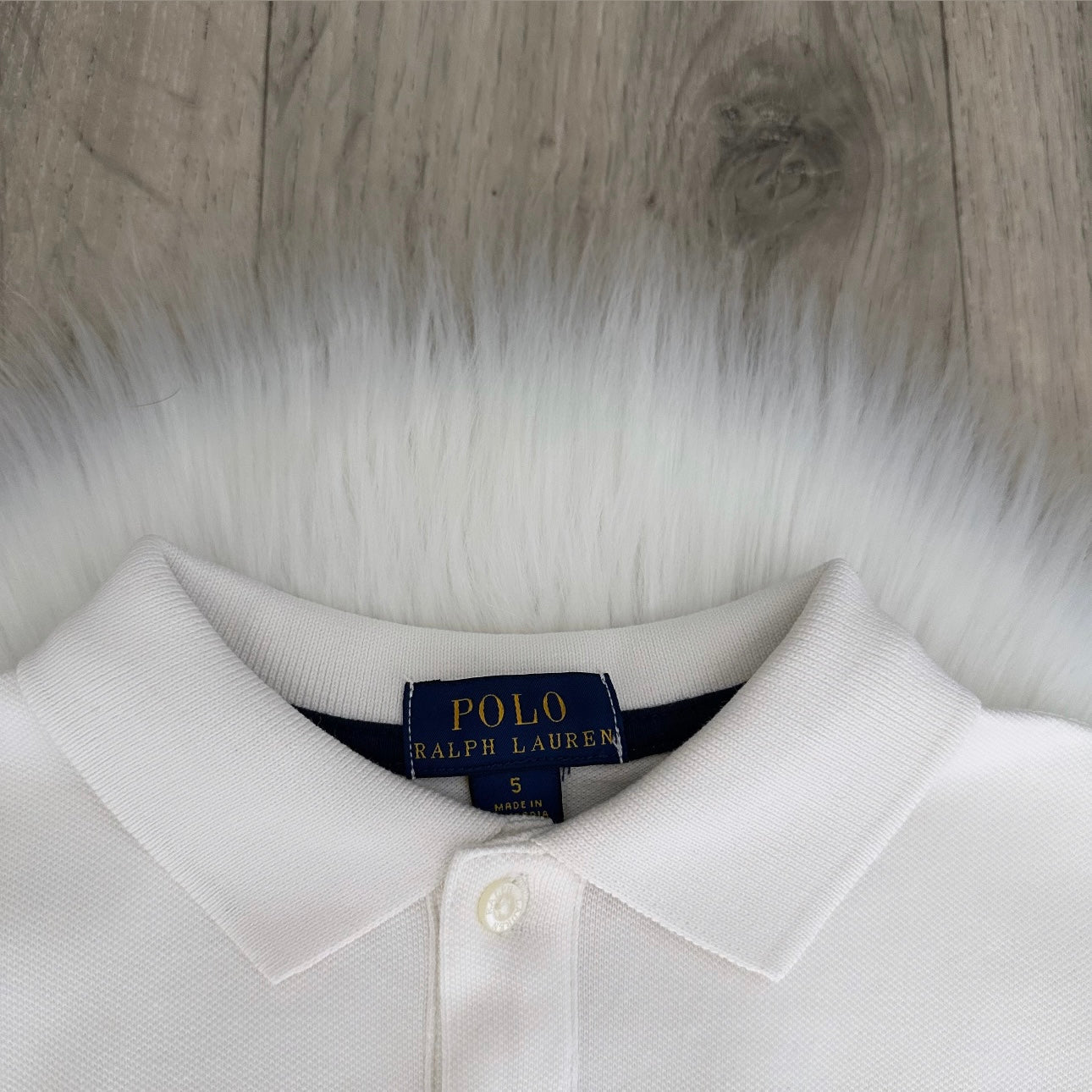 Ralph Lauren Girls Cropped Shirt - Age 5