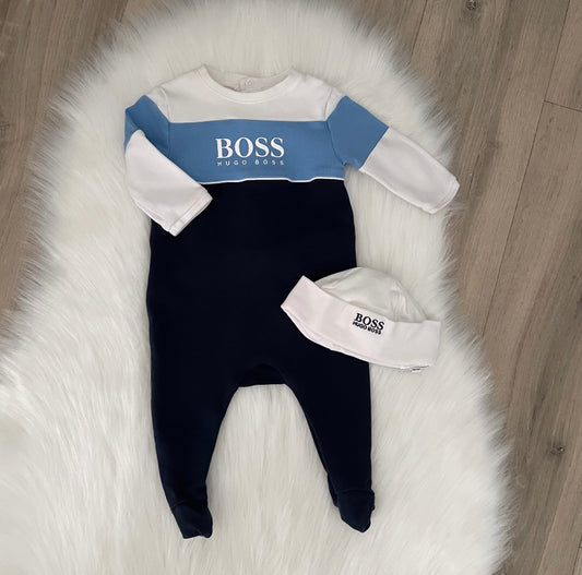 Hugo Boss Boys Babygrow - 3M