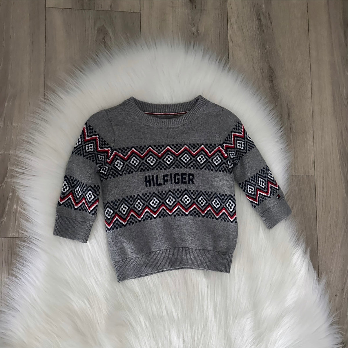 Tommy Hilfiger Boys Jumper - 3/6 months