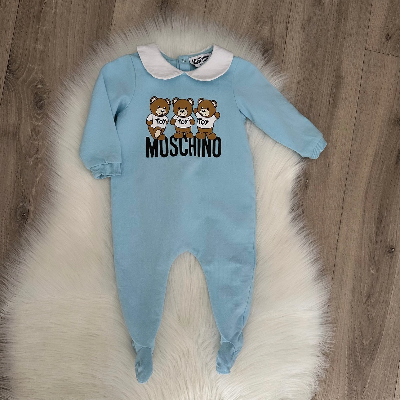 Moschino Boys Babygrow - 6/9 months