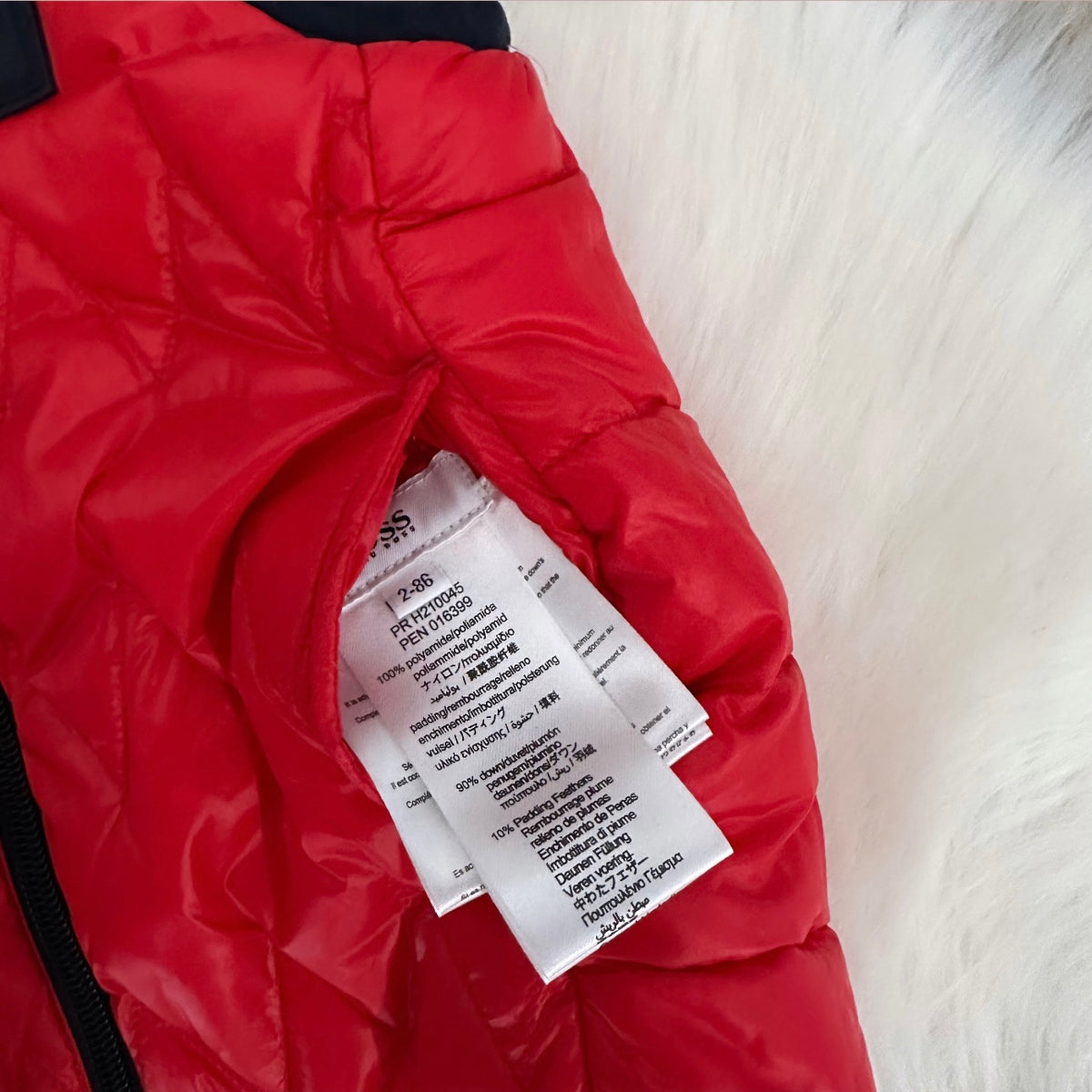Hugo Boss Boys Reversible Gilet - Age 2