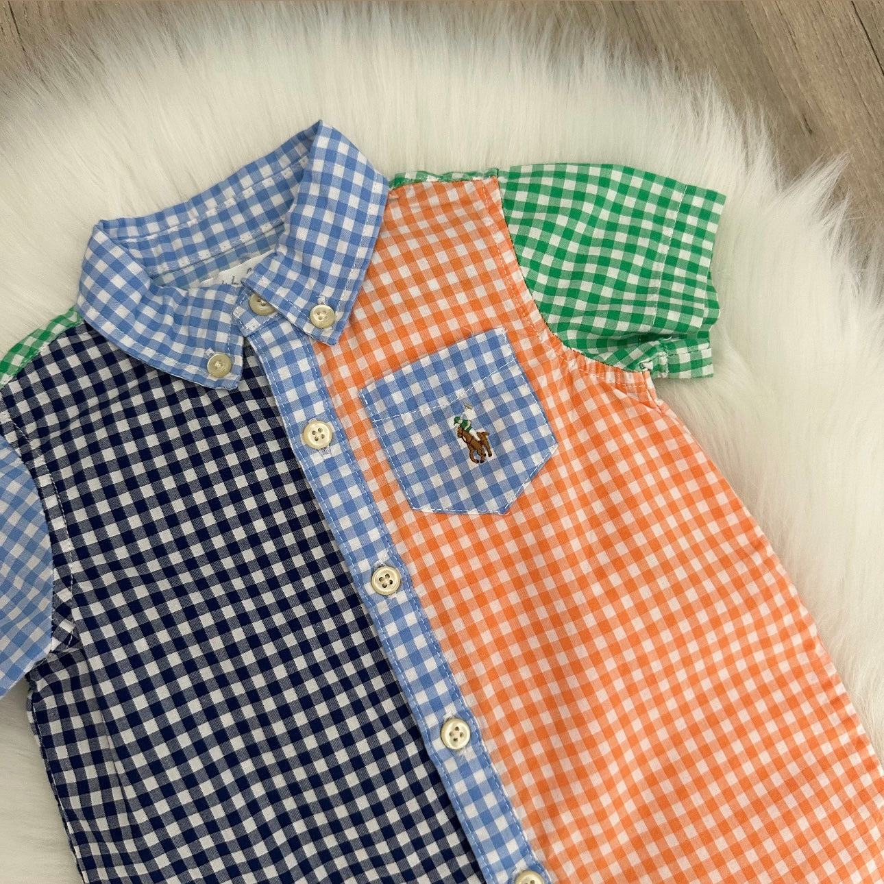 Ralph Lauren Boys Romper - 3M