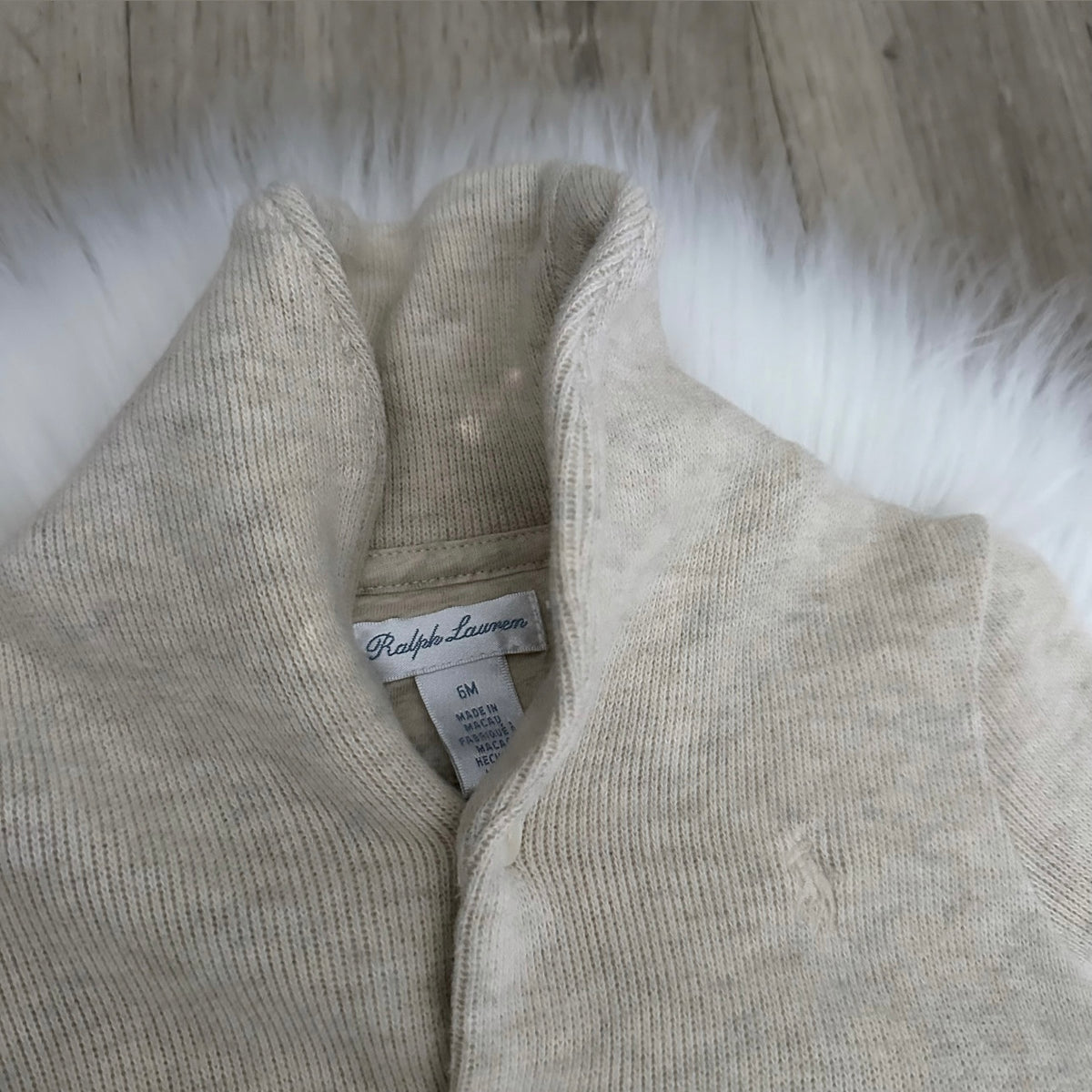 Ralph Lauren Boys Babygrow - 6M