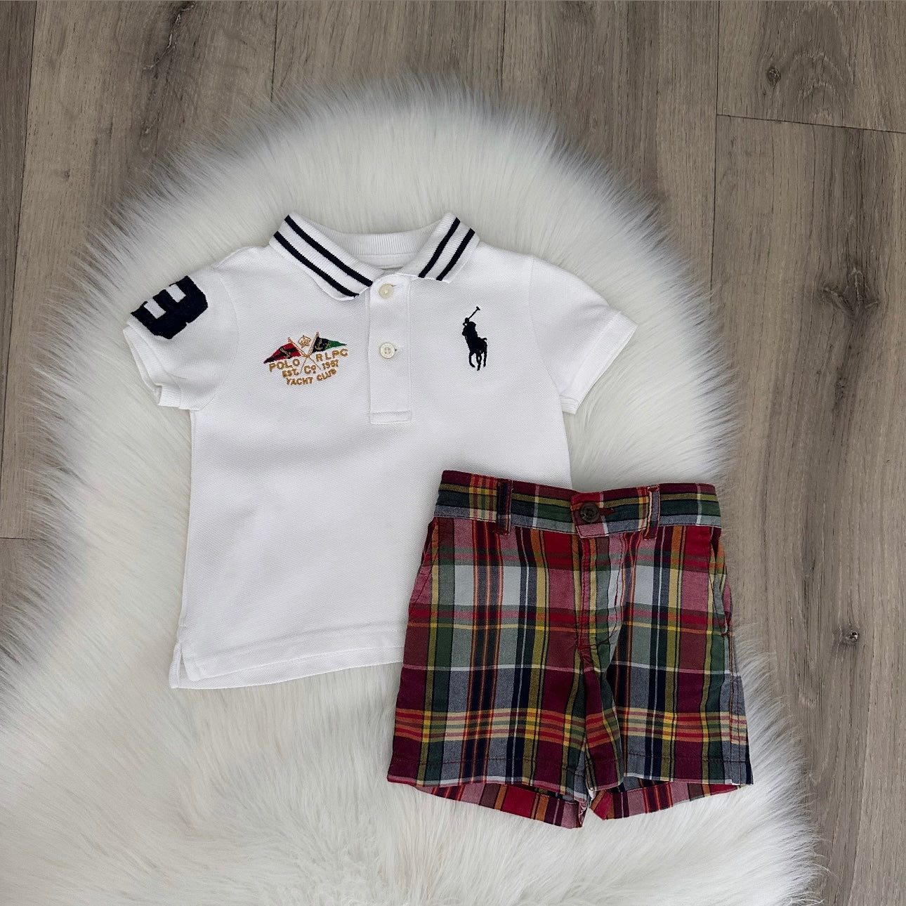 Ralph Lauren Boys Shorts Set - 6M