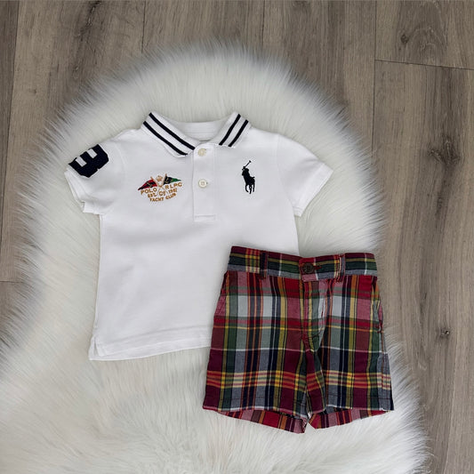 Ralph Lauren Boys Shorts Set - 6M
