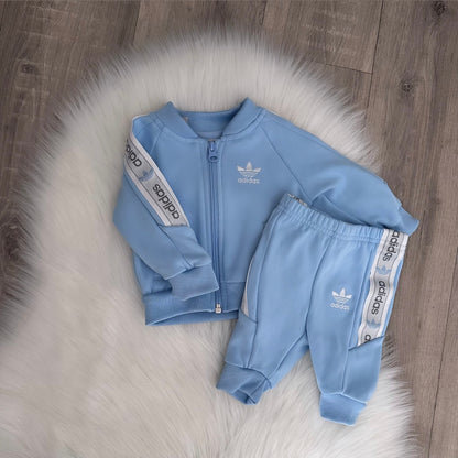 Adidas Boys Tracksuit - 0/3 months