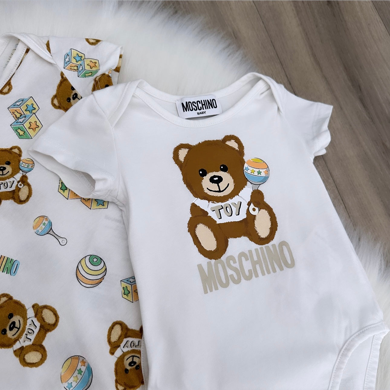 Moschino Unisex Vest Set - 3/6 months