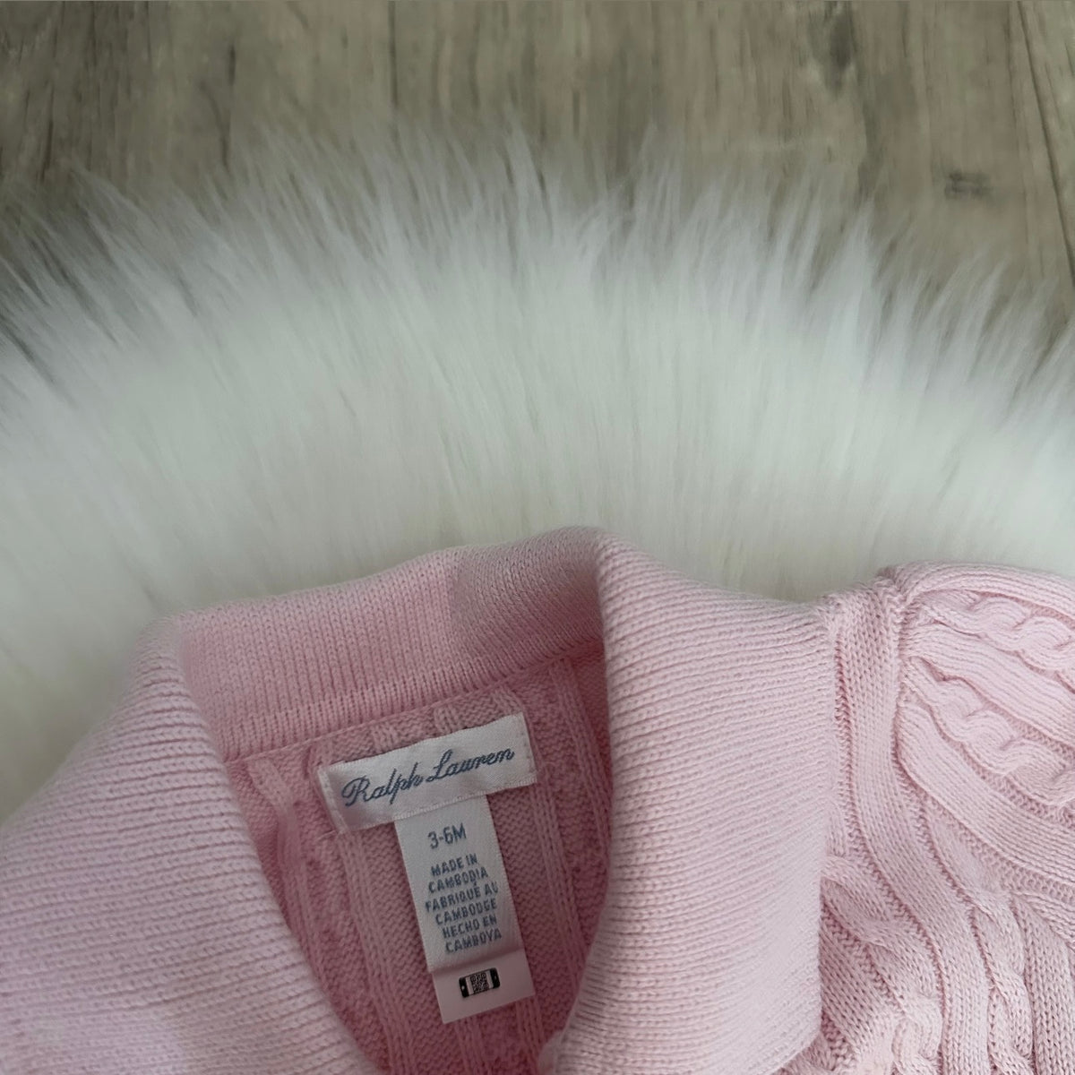 Ralph Lauren Girls Dress - 3/6 months