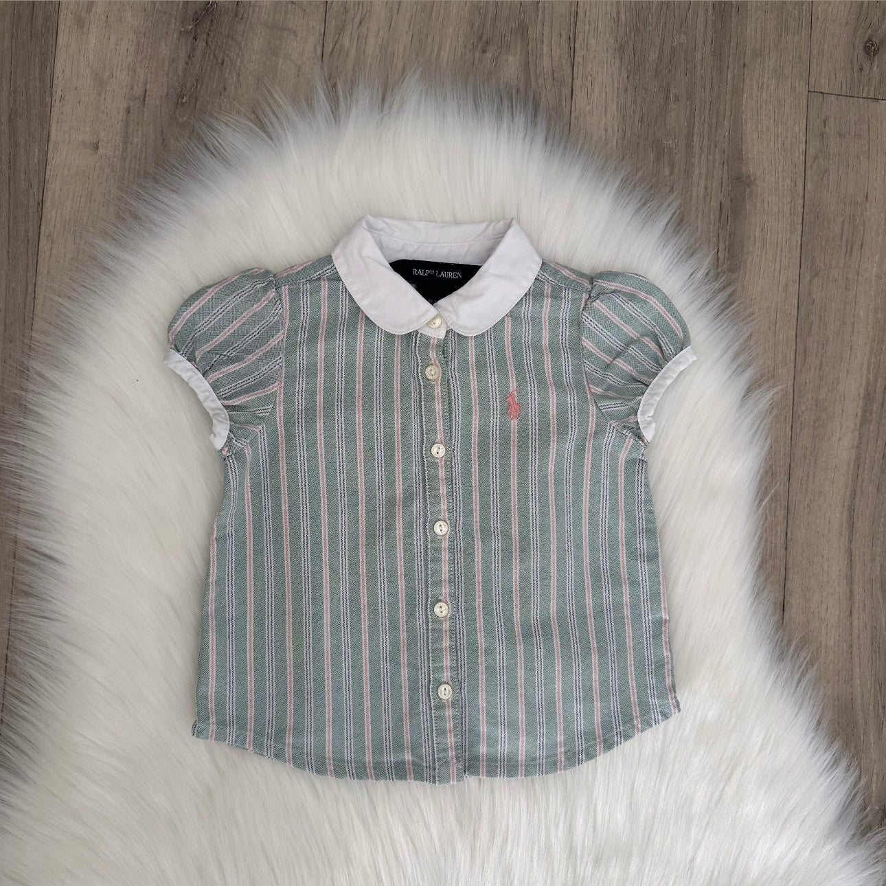 Ralph Lauren Girls Shirt - 12M