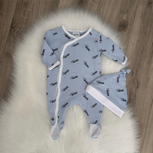 Hugo Boss Boys Babygrow Set - 1M