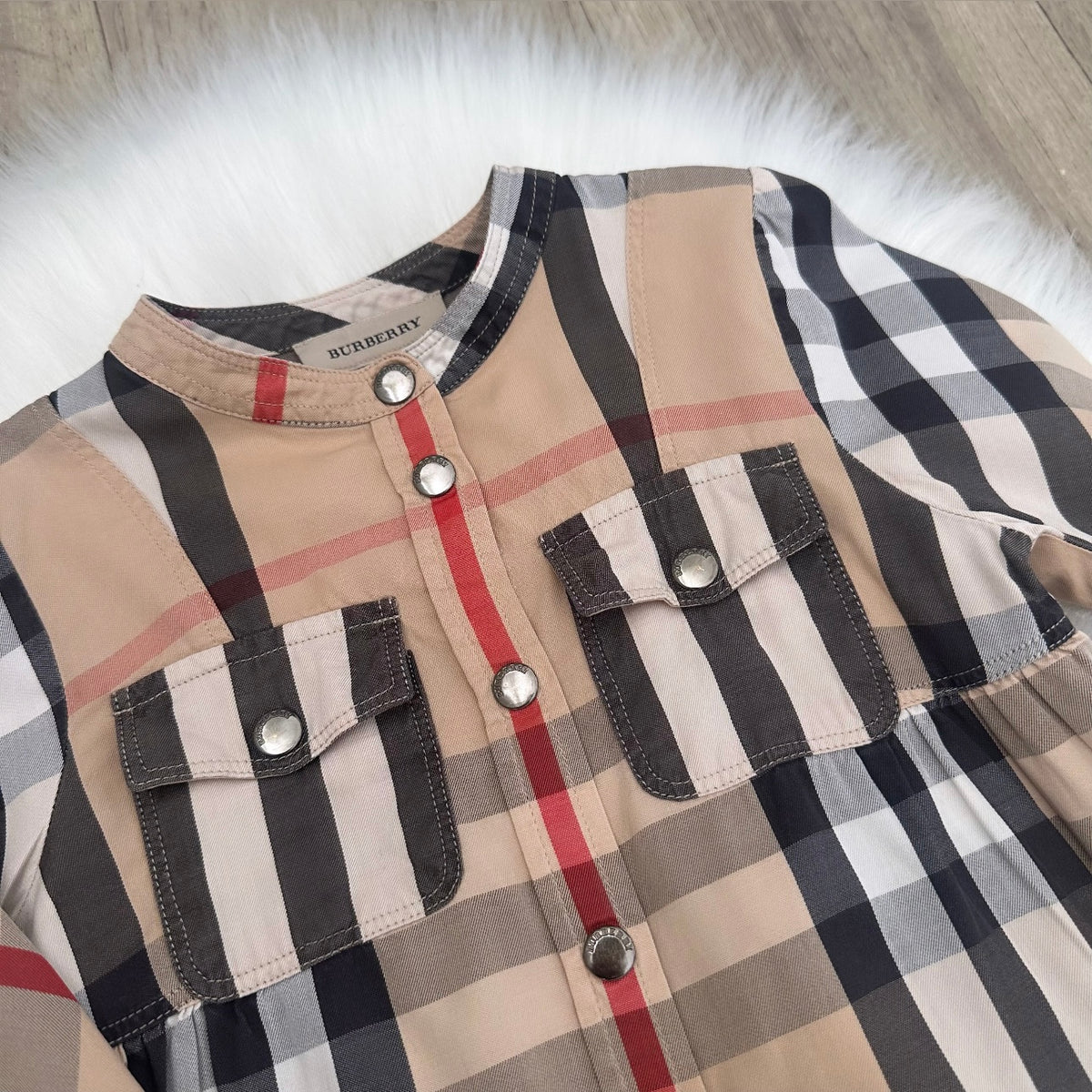 Burberry Vintage Girls Shirt - 18M