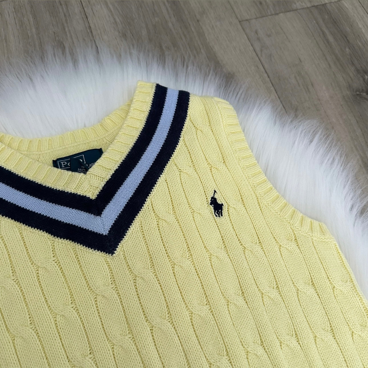 Ralph Lauren Boys Knitted Vest - Age 6