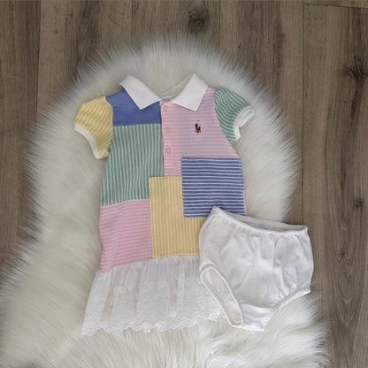 Ralph Lauren Girls Dress Set - 9M