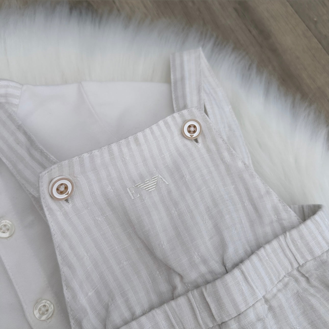 Armani Boys Romper Set - 3M