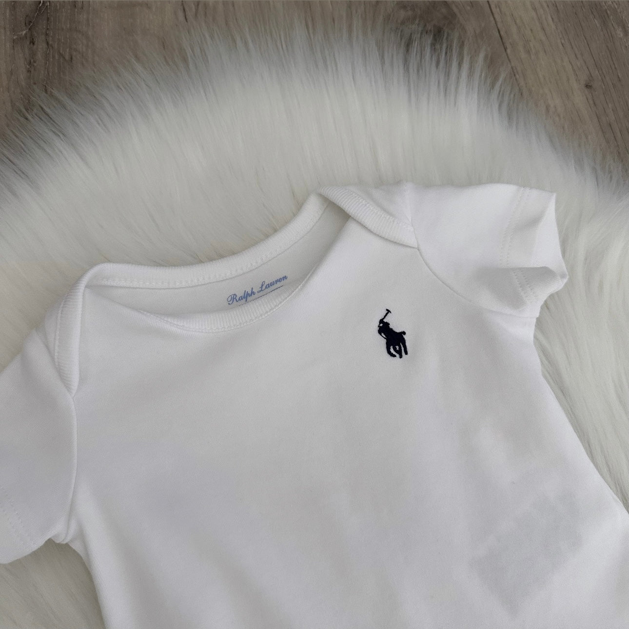 Ralph Lauren Boys Bodysuit - Size Newborn