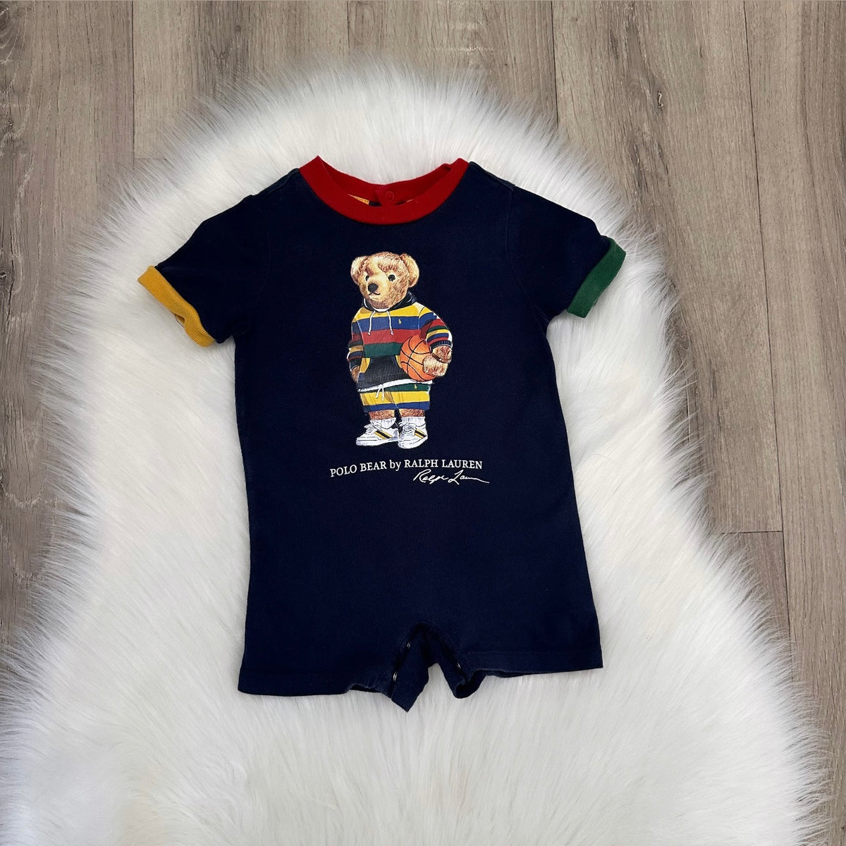 Ralph Lauren Boys Romper - 3M