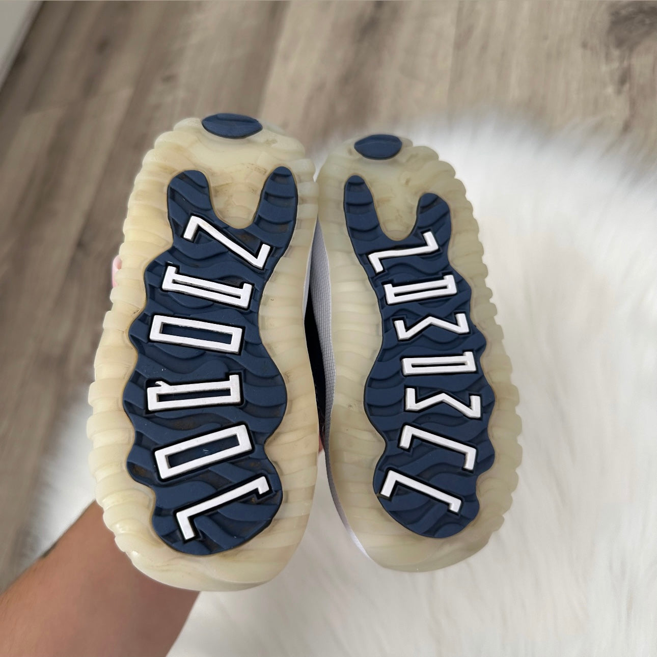 Jordan 11 Retro ‘Diffused Blue’ Boys Trainers - 5.5