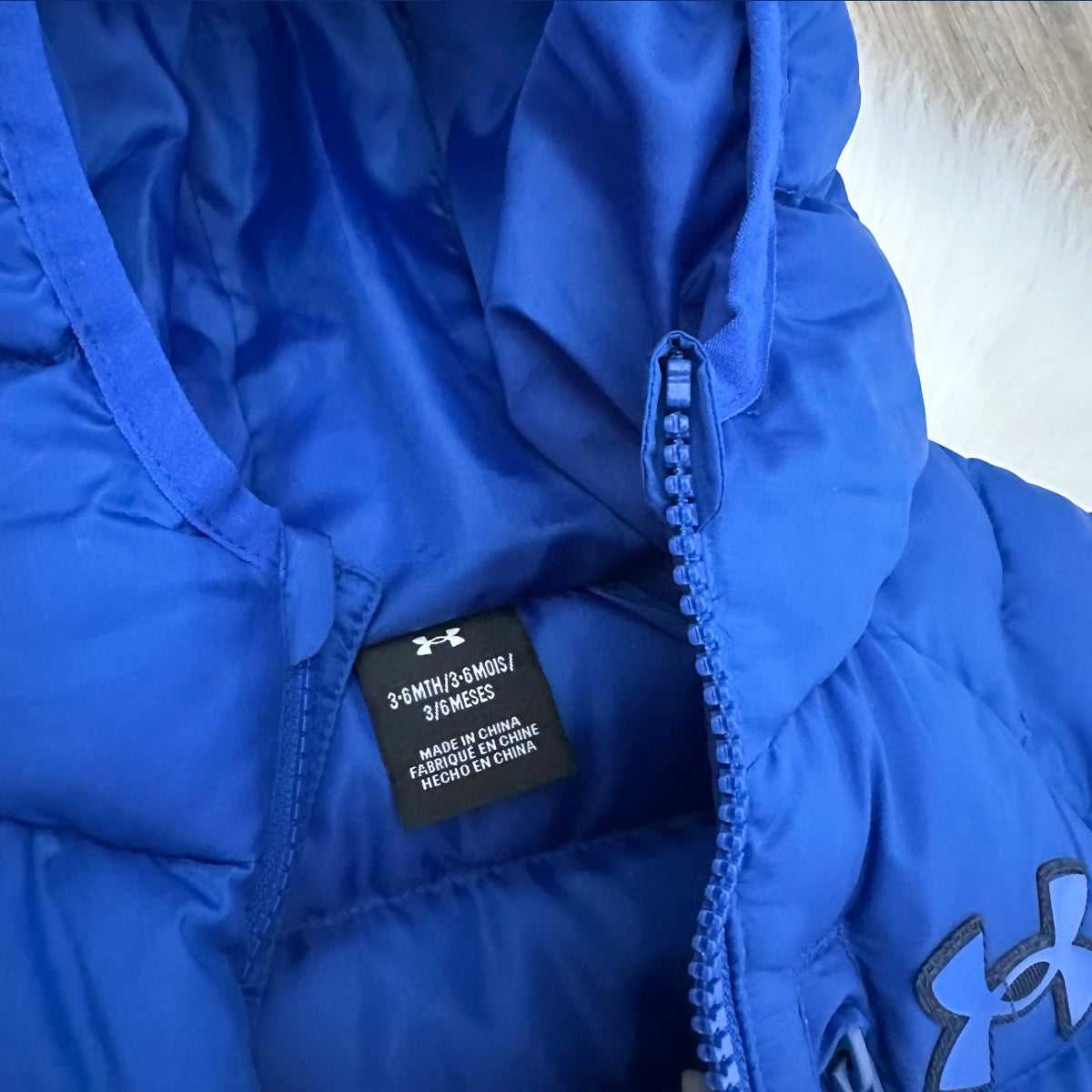 Under Armour Boys Coat - 3/6 months