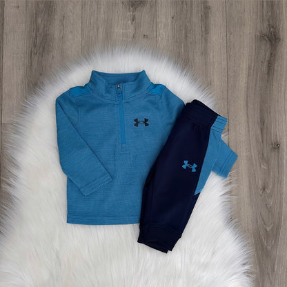 Under Armour Boys Tracksuit Set - 0/3 months