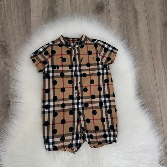 Burberry Boys Romper - 3M