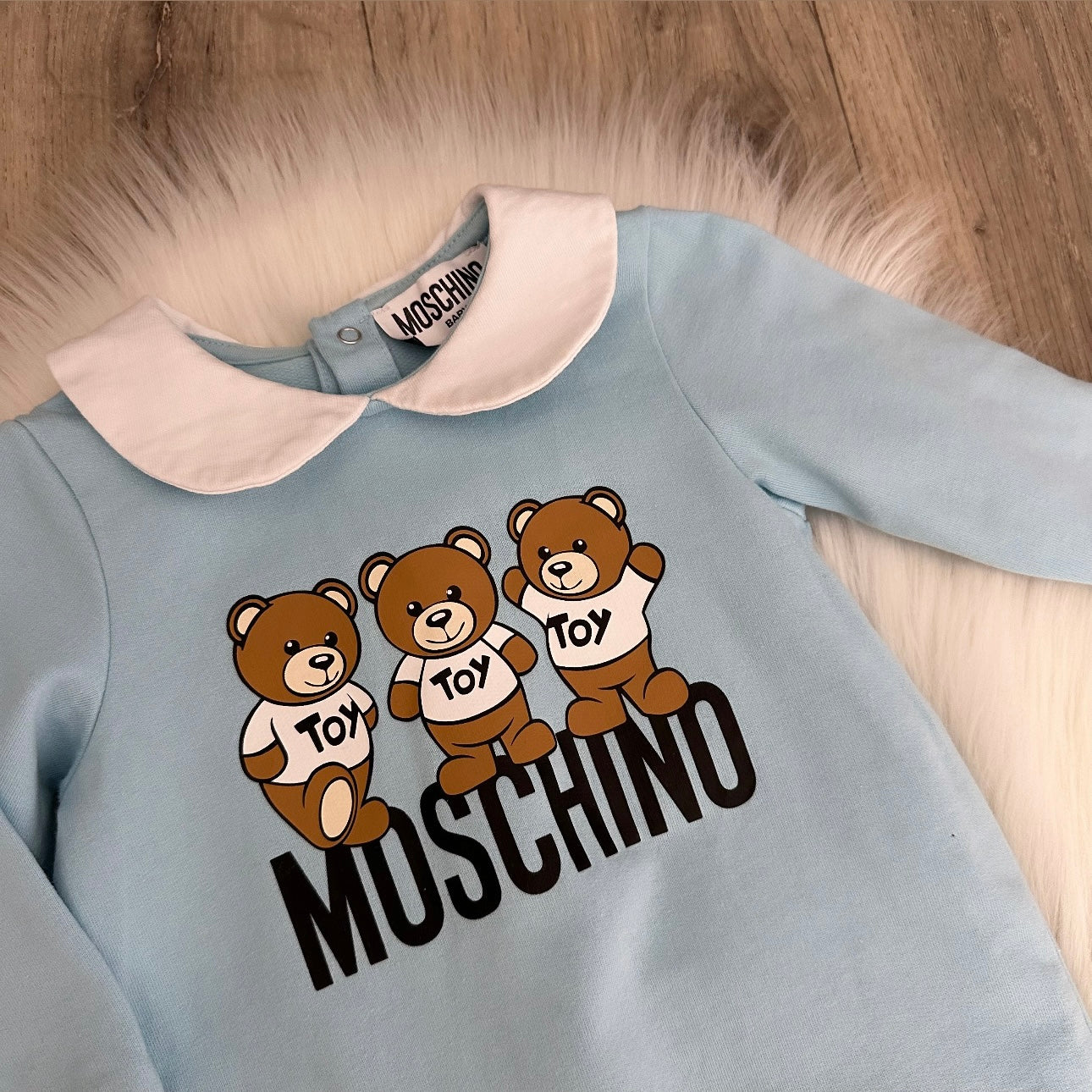 Moschino Boys Babygrow - 6/9 months