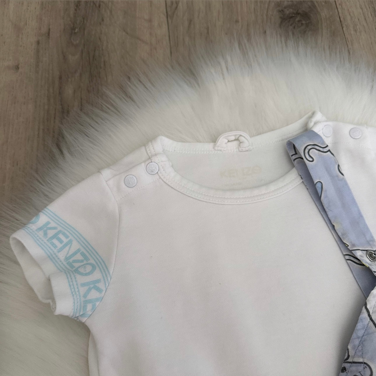 Kenzo Boys Dungaree Set - 6M