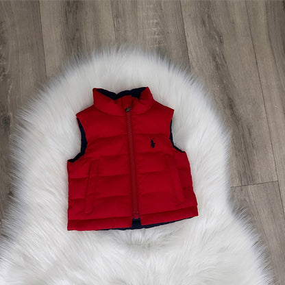 Ralph Lauren Boys Reversible Gilet - 3M