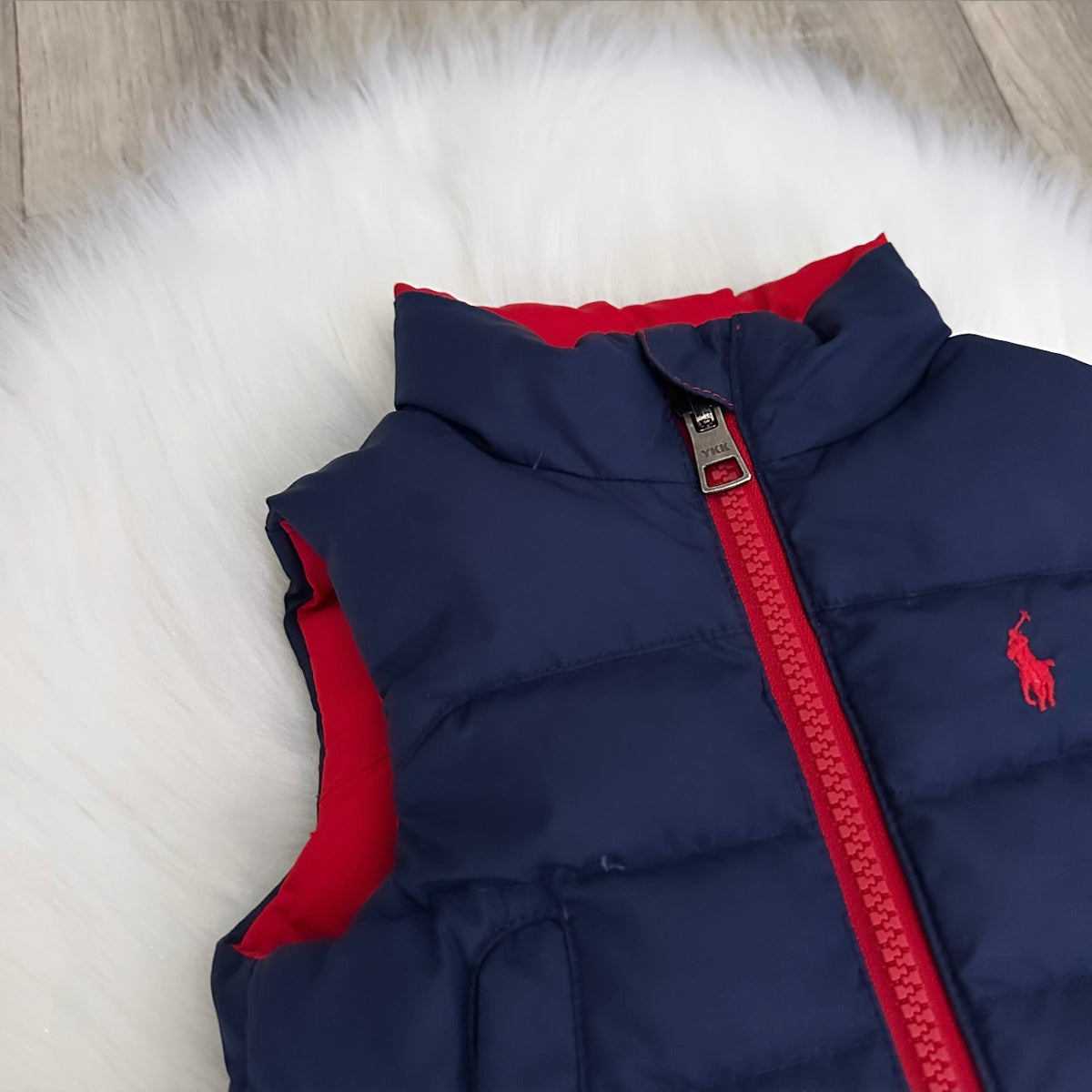 Ralph Lauren Boys Reversible Gilet - 3M