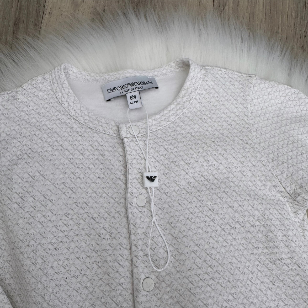 Armani Boys Babygrow - 6M