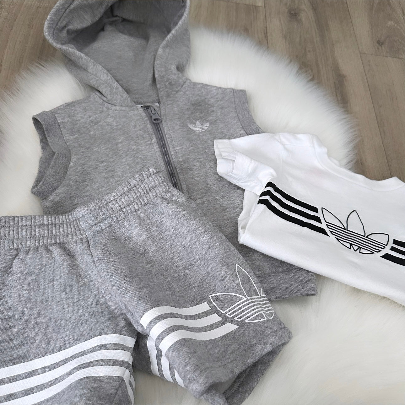 Adidas Boys Summer Set - 6/9 months