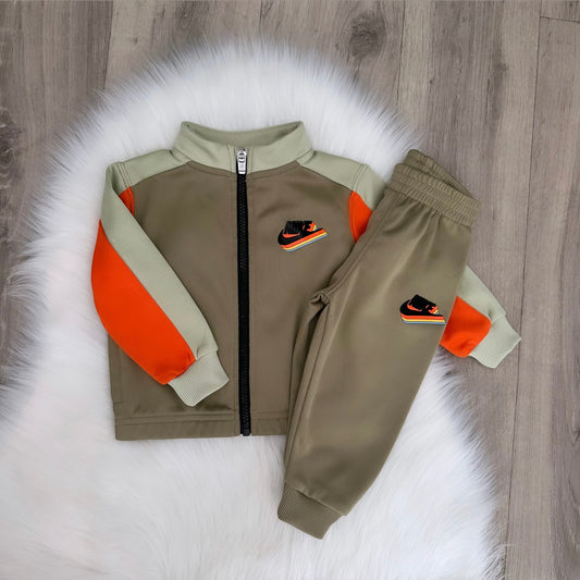 Adidas Boys Tracksuit Set - 12M