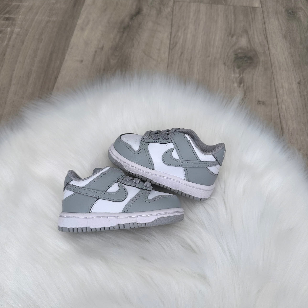 Nike Grey Dunks Trainers - 2.5 UK