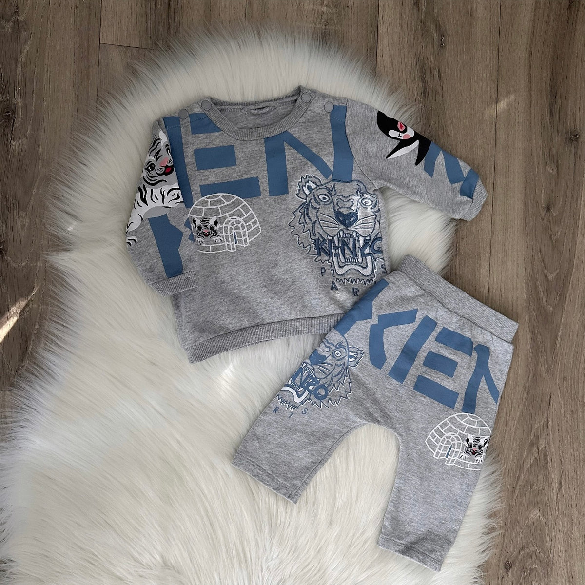 Kenzo Boys Tracksuit - 6M
