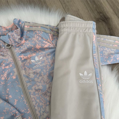 Adidas Girls Tracksuit - 6/9 months