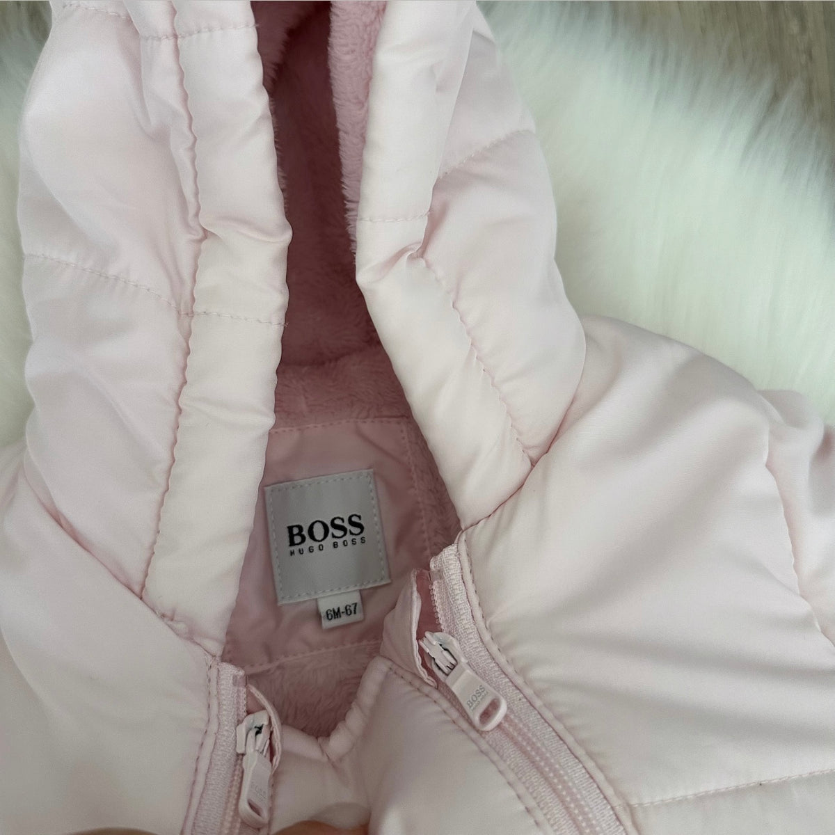 Hugo Boss Girls Snowsuit - 6M