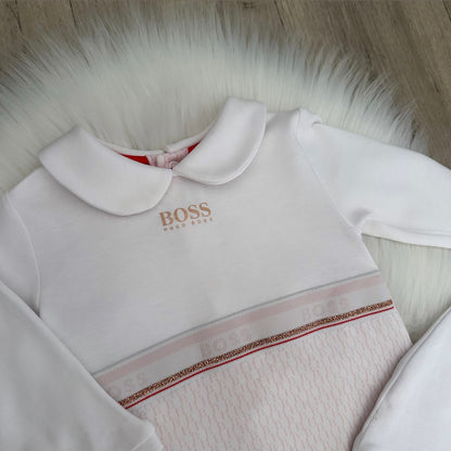 Hugo Boss Girls Sleepsuit Set - 6M