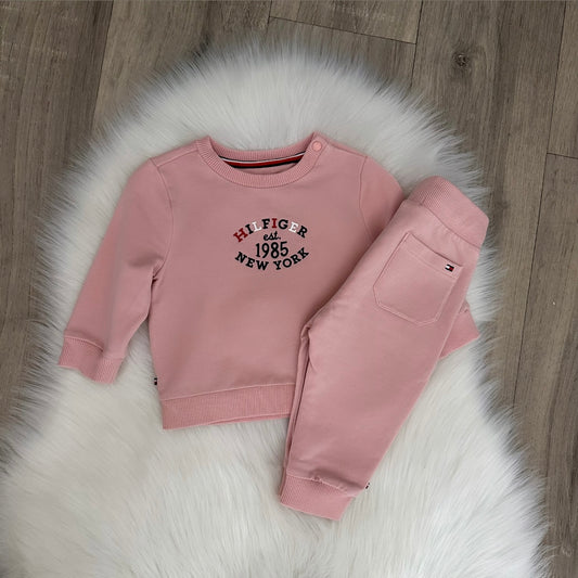 Tommy Hilfiger Girls Tracksuit - 3/6 months