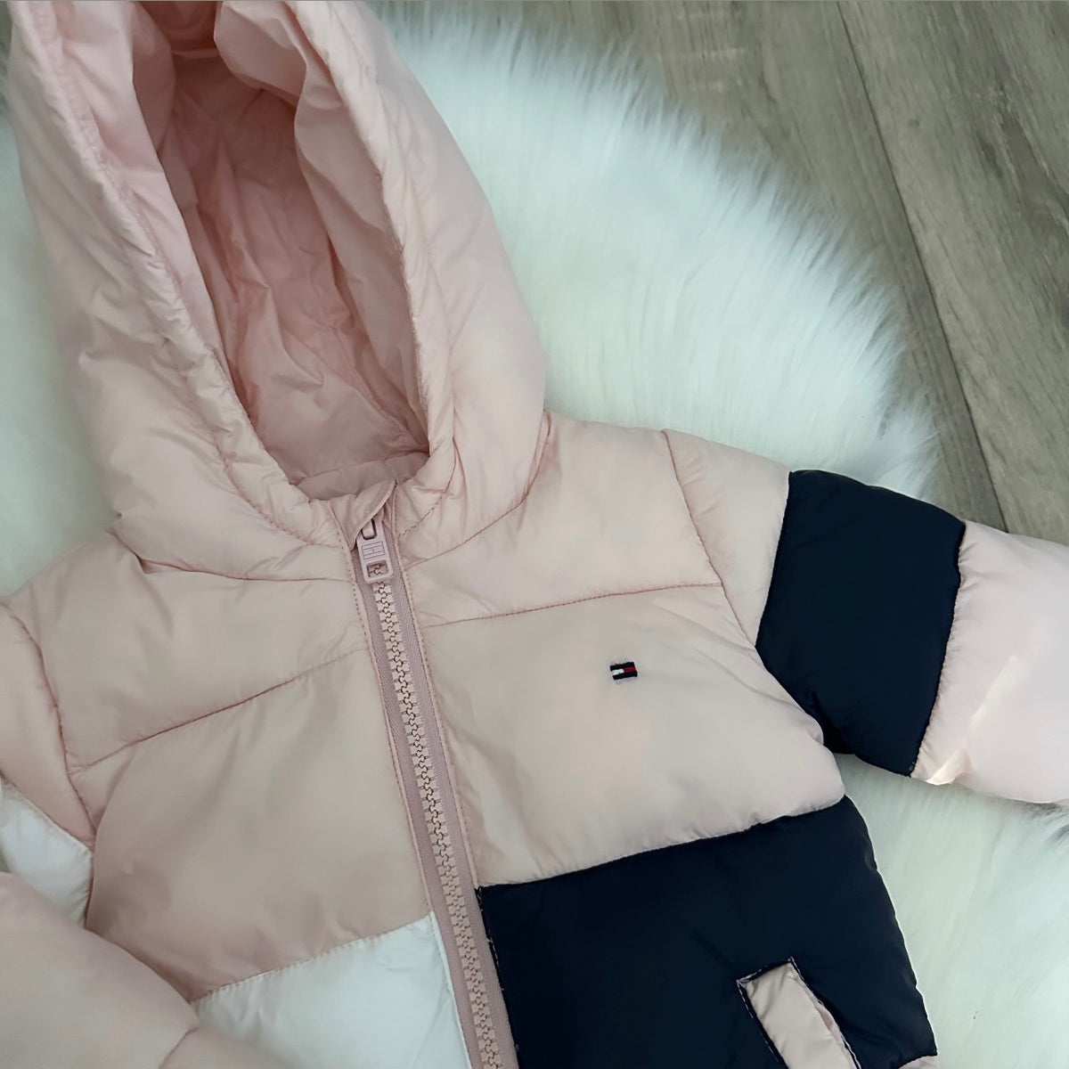 Tommy Hilfiger Girls Coat - 9/12 months
