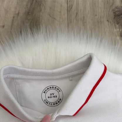 Burberry Boys Polo Shirt - Age 2