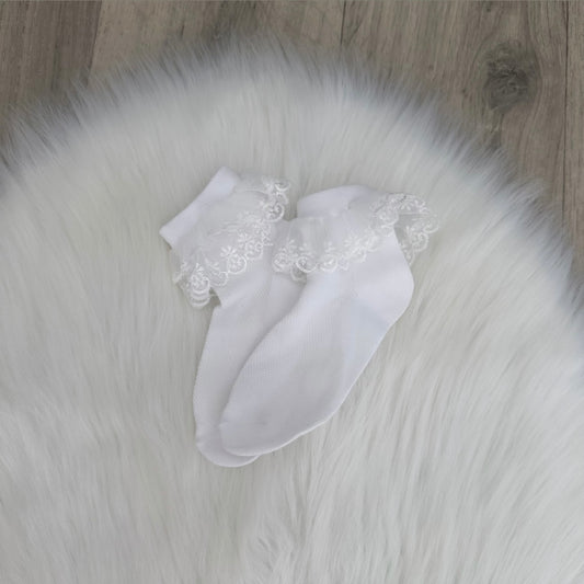 Girls Frilly Socks - Multiple Sizes