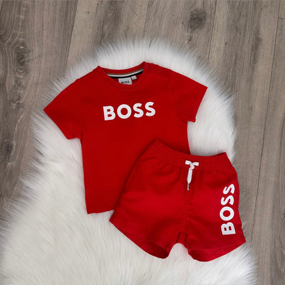 Hugo Boss Boys Shorts Set - 9M
