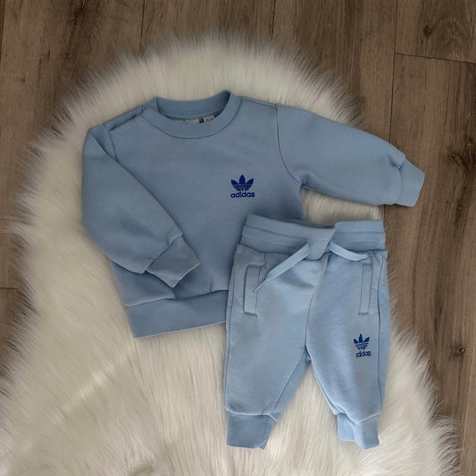 Adidas Boys Tracksuit - 0/3 months