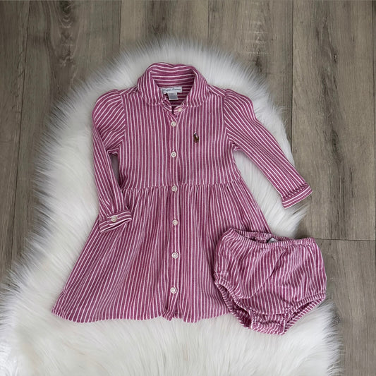 Ralph Lauren Girls Dress - 6M