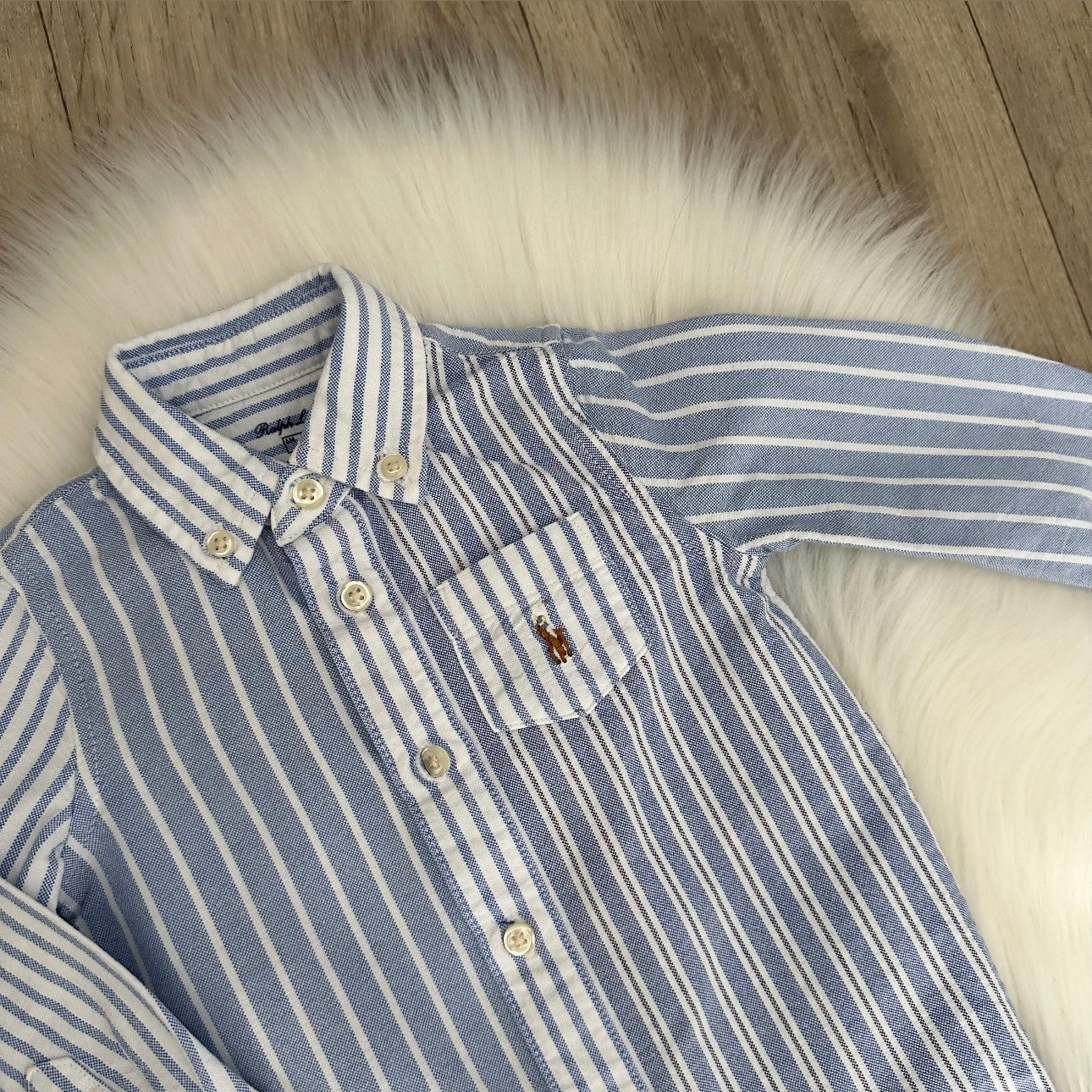 Ralph Lauren Boys Babygrow - 6M