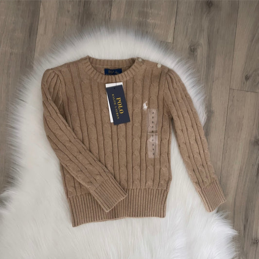 Ralph Lauren Girls Jumper - Age 3