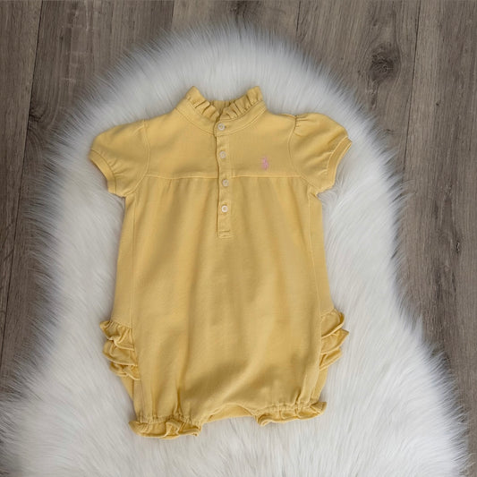 Ralph Lauren Girls Romper - 9M