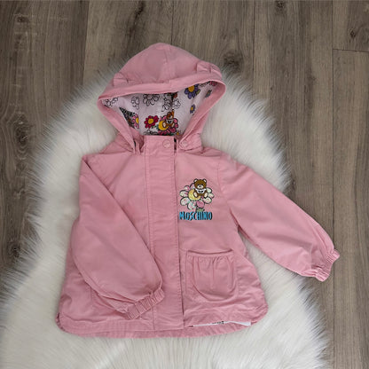 Moschino Girls Windbreaker Jacket - 12/18 months