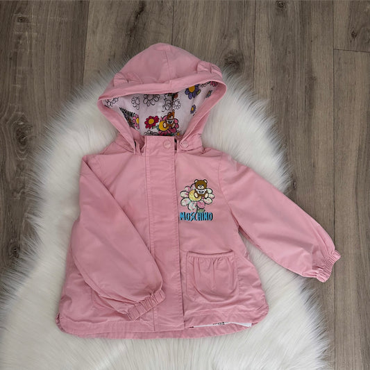 Moschino Girls Windbreaker Jacket - 12/18 months