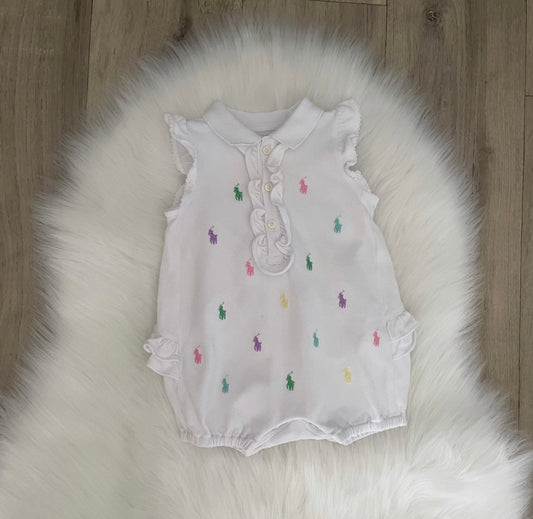 Ralph Lauren Girls Romper - 3M