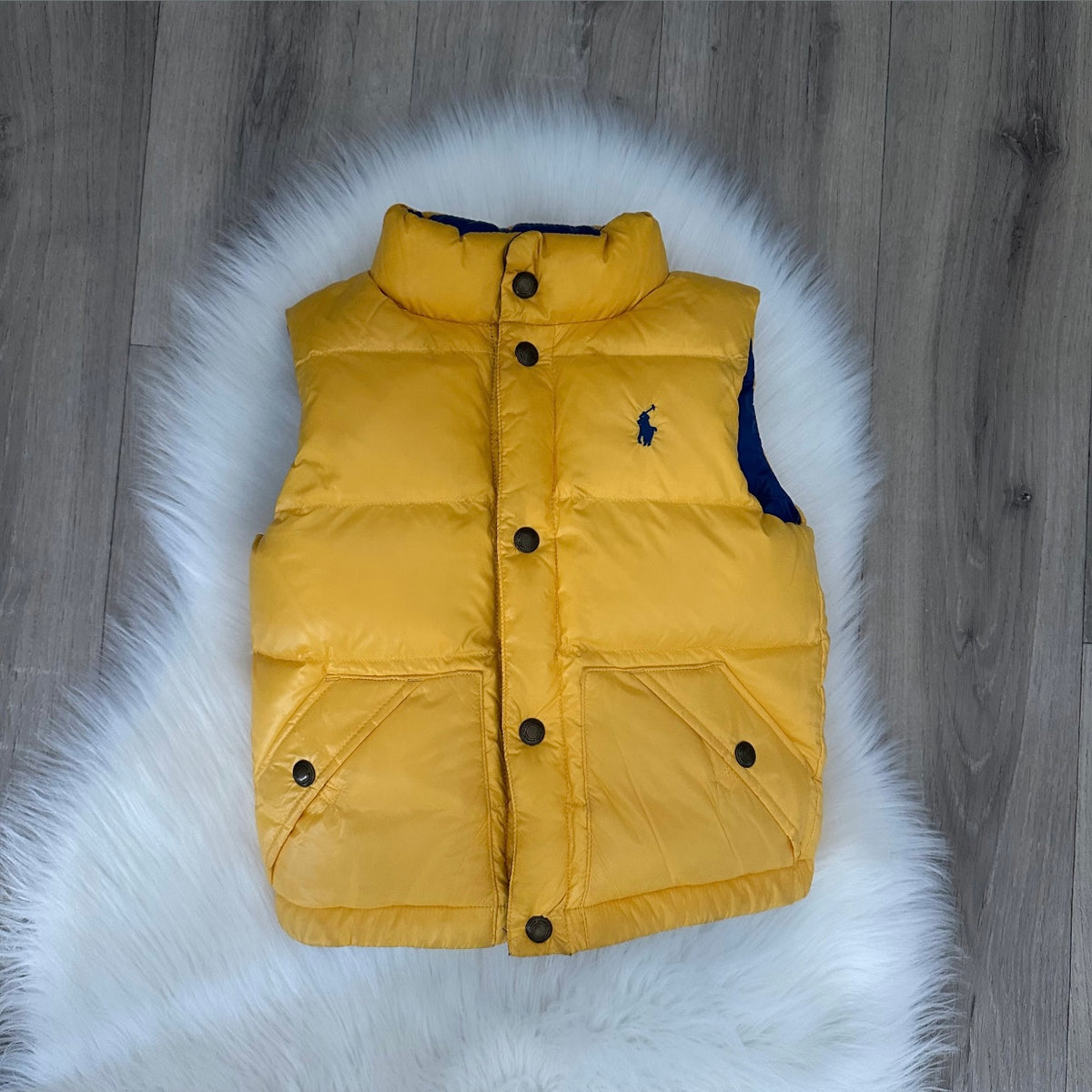 Ralph Lauren Boys Reversible Gilet - Age 4